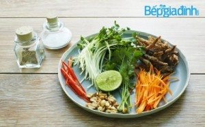 nguyen lieu cho mon goi rau mam