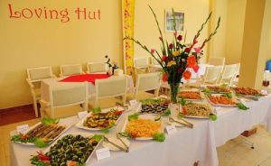 chu yeu do an chay o ha noi deu tu cac cua hang chay lon va sang trong