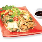 Bún gạo xào chay