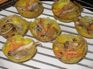 cach lam mon an chay banh khot chay