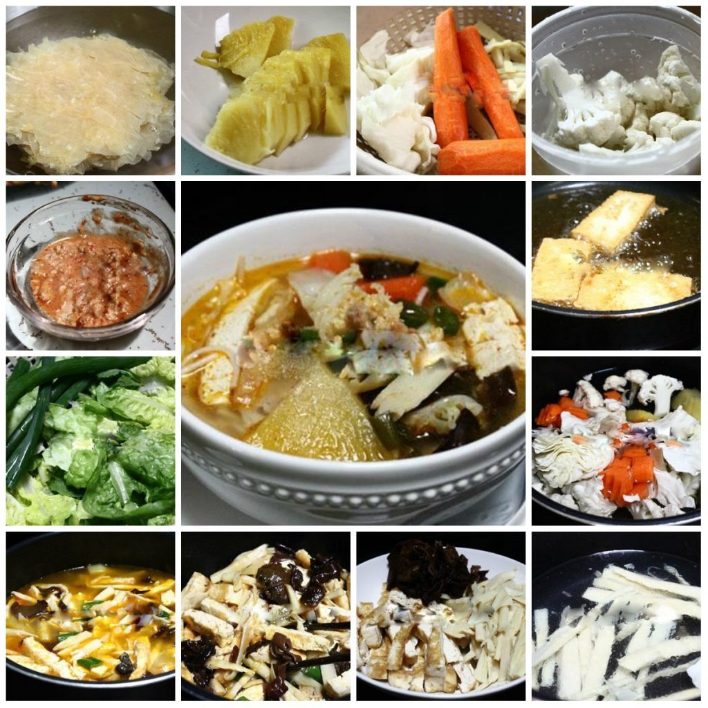 cac buoc thuc hien mon chay bun chay