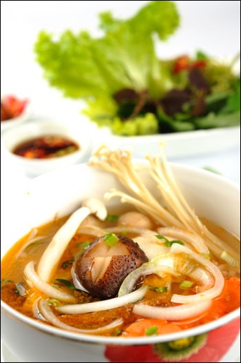 mon chay ngon bun bo hue chay