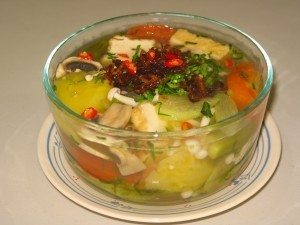 mon canh chua chay dam da cho ngay day thi vi