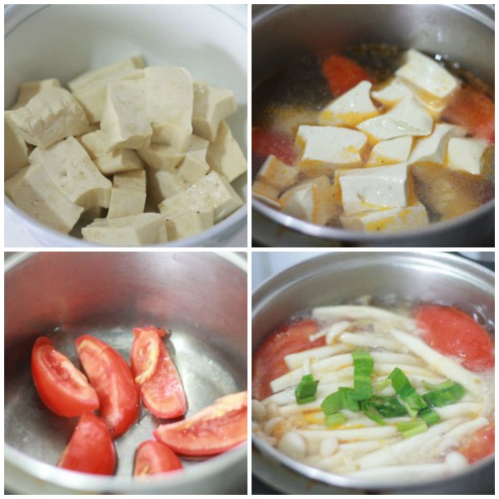 cac buoc thuc hien mon chay canh dau nau nam hai san