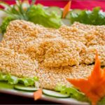 Cơm cháy chay mỡ hành