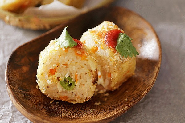 com cuon an chay ngon mieng cho ngay vu lan