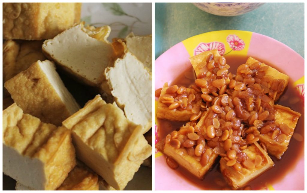mon chay ngon dau hu kho tuong hat