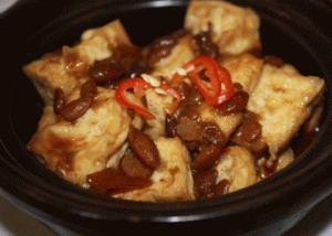 dau hu kho tuonɡ hot mon chay dam da