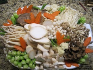 lau nam mon chay khong the thieu trong thuc don