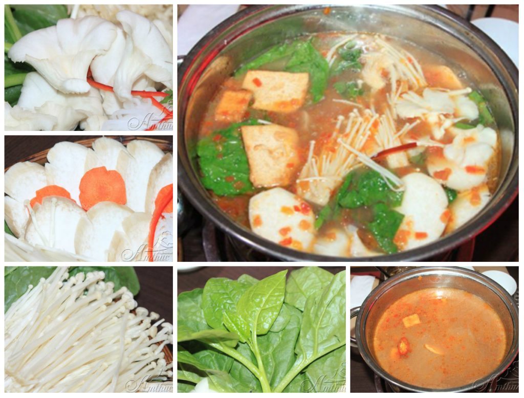cac buoc thuc hien mon chay lau nam chay