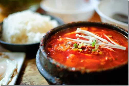Món chay : Lẩu nấm đậu hủ Hàn Quốc mon chay lau nam dau hu han quoc