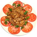 Món chay:Mì căn non sốt cà chua
