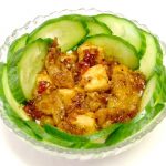 Món chay : Mì căn xào sả ớt.