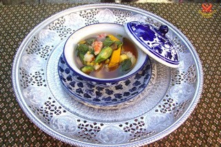 Mon chay canh rau cải Thái Lan