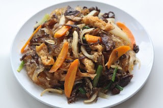 Món chay : Miến xào kiểu Thái mon chay mien xao kieu thai