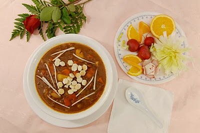 Mon chay : Soup Chi-Li
