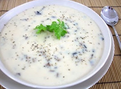 mon chay soup kem nam