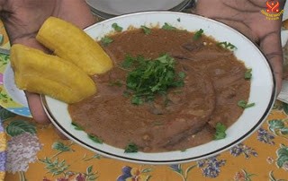 Món chay : Soup Odika kiểu Gabon mon chay soup odika kieu gabon