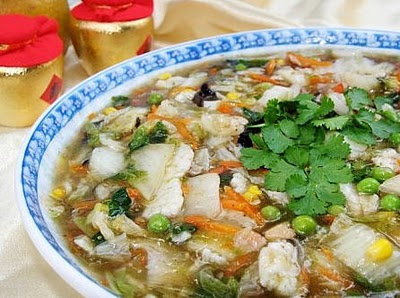 mon chay soup thap cam