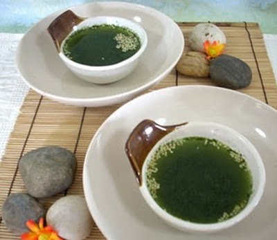 Món chay : Soup Trà xanh mon chay soup tra xanh