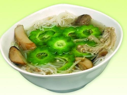 mon chay ngon thanh dam bun kho qua