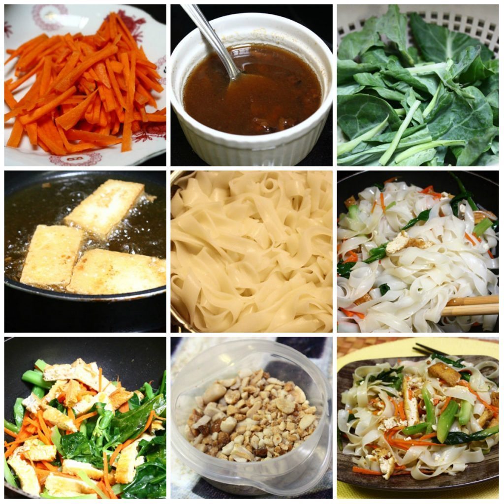 cac buoc thuc hien mon chay pho xao chay