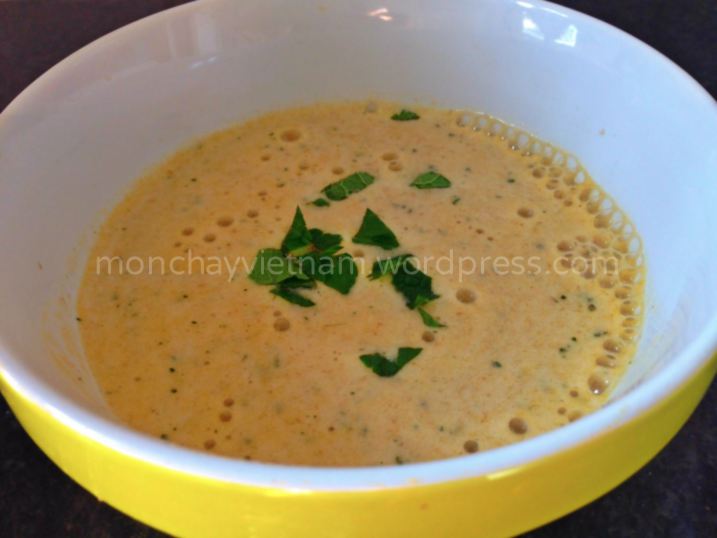 Món chay : Soup khoai lang yến mạch bột sắn mon chay soup khoai lang yen mach bot san