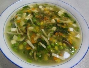 mon chay: sup chay thap cam