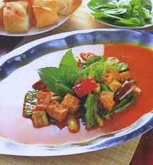 mon chay ca ri dau rong