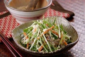 mon chay salad rau cu