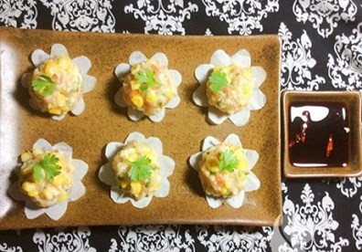 mon an chay ngon banh ngo hap