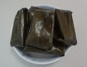 mon chay banh bot loc la chuoi
