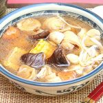 Món chay soup mì căn