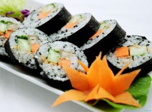 mon chay ngon : sushi chay