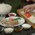 Món chay 195 – BÚN XÀO CARY