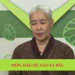 Món 129 – Đậu hũ xào xá bấu