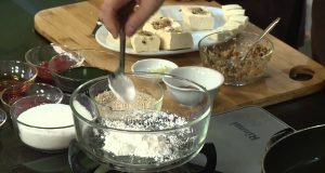 Món chay 107 – Đậu hũ nhồi nhân chiên giòn