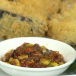 Món chay 139 – BẮP CHUỐI CHIÊN XÙ SAUCE LƯU LY