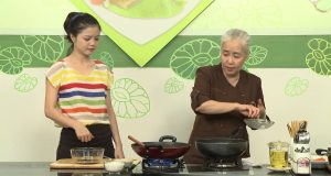 Món chay 41 – Đậu hũ xào cần tây