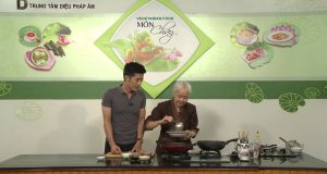 Món chay 19 – Đậu hủ nhồi nấm sốt cà chua