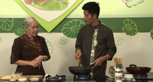 Món chay 34 – Ruột khổ qua xào sả ớt